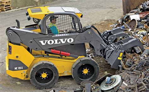 volvo side entry skid steer|largest volvo skid steer.